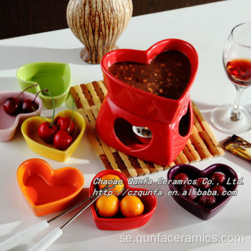 Bakugns hjärtformad ugn för choklad QF-029